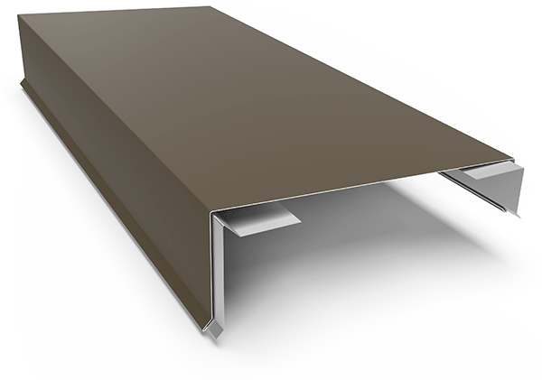 Cubremuro de aluminio