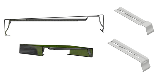 Tipos de ingletes para cubremuros de aluminio